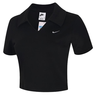 盛世长运nike耐克夏季女子运动休闲短袖T恤POLO衫IO2730-010