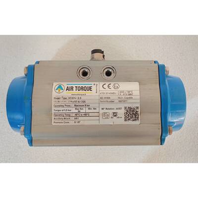 AIR TORQUE AT201U D A F05F07N17D EGO PNEUMATIC ACTUATOR EGO