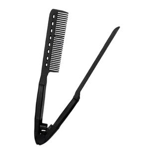蓬松高颅顶神器发根蓬松梳V型梳子发夹男士专用 造型发梳美发工具