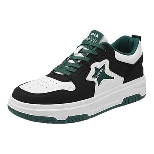 森马男鞋2025新款冬季加绒加厚休闲板鞋青少年防滑运动保暖小白鞋