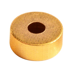 纯18k金隔片古法金文玩直切珠手串散珠配珠配饰黄金药片金珠回纹