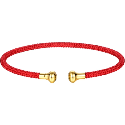 金至尊细钢绳手绳手环