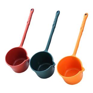 长柄塑料水舀宝宝洗头水勺厨房加厚水舀子水瓢儿童婴儿洗澡舀子