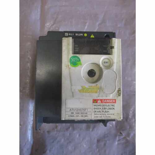 Telemecanique ATV12H075F1 Altivar AC Drive 0.75kW1HP 1Phase