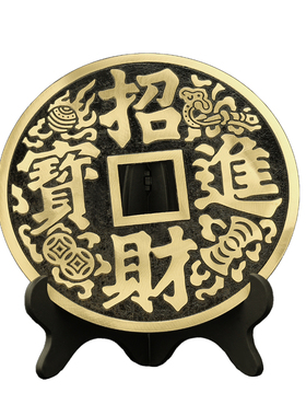 黄铜材质祝福中式客厅