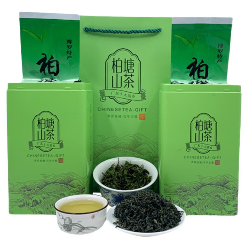 惠州茗茶柏塘山茶高山云雾炒茶