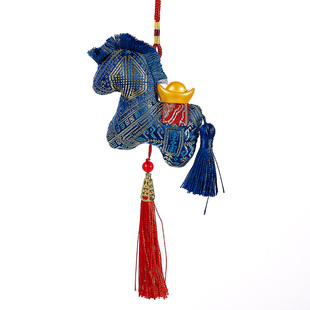 广西壮锦绣球笔记本冰箱贴马年商务伴手礼纯手工非遗文创高端礼物