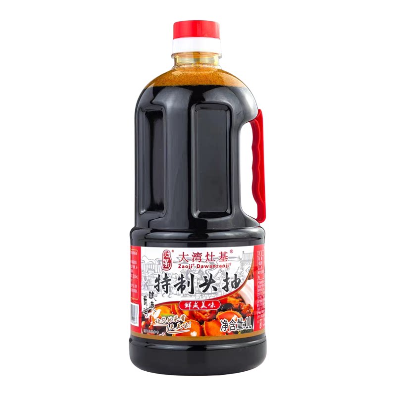 大湾灶基特级生晒头抽1L酱油