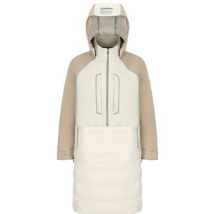 【鹅绒】波司登奥莱短款1衣8穿男女同款舒适户外百搭连帽厚羽绒服