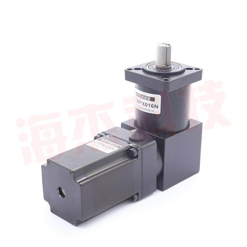 90度直角行星减速器57/60/80/86/110/130步进伺服电机齿轮变速箱