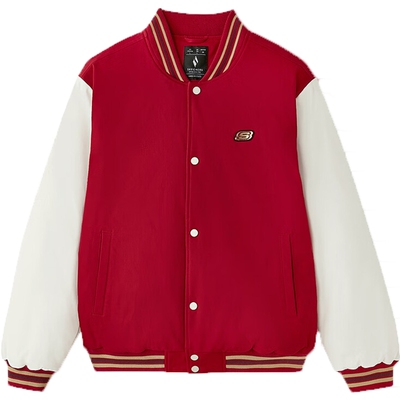 SKECHERS斯凯奇男女运动休闲棉服L125U042-03LC