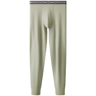 七匹狼秋裤男款棉裤莫代尔棉毛裤青少年薄款秋冬季打底男士保暖裤