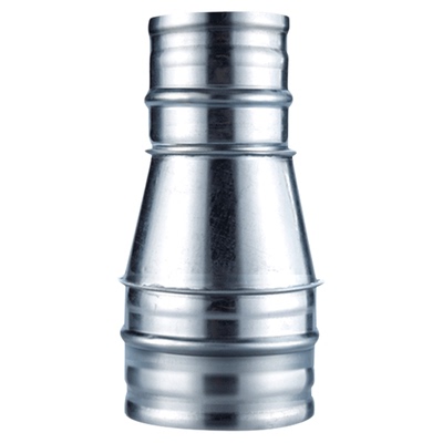 欧芬琦大小头变径镀锌风管转接头