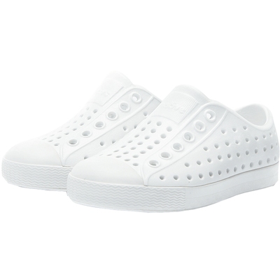 透气夏季纯色百搭native洞洞鞋