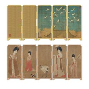 书法屏风摆件加厚宣纸毛笔字手写书签古典中国风高档精致空白卡片手绘学生手工diy材料古风文创卡纸作品纸