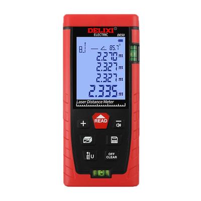 德力西激光测距仪红外线测量仪量房仪电子尺高精度水平仪手持神器