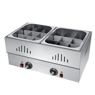 艾朗西厨关东煮机器商用电热关东煮格子锅大容量不锈钢串串香锅