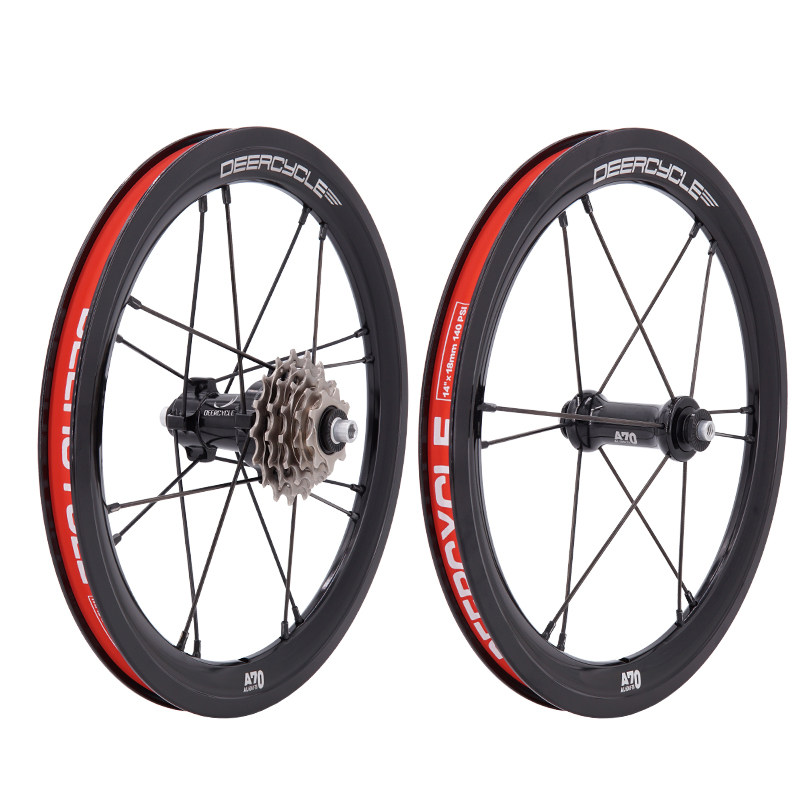 deercycle14寸5速412折叠车轮组