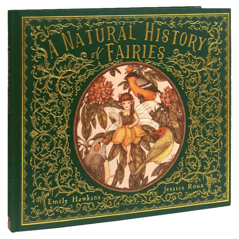 精灵的自然史 英文原版 A Natural History of Fairies 民间传说指南系列 Jessica Roux插画 精装珍藏版 仙子的秘密生活 英语书籍