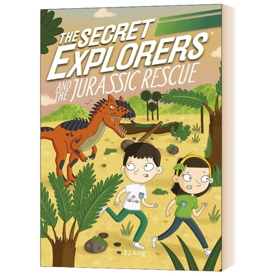 英文原版 DK出版 The Secret Explorers and the Archaeopteryx Egg 秘密探险家和侏罗纪救援行动 儿童冒险故事课外章节书桥梁书