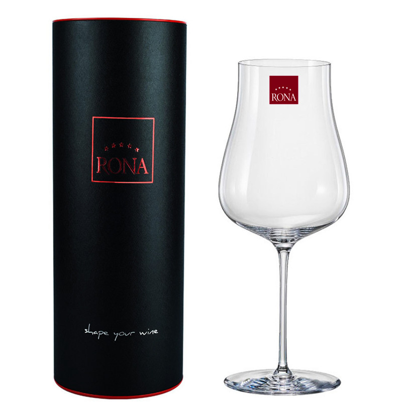 rona捷克进口欧式礼盒玻璃高脚杯