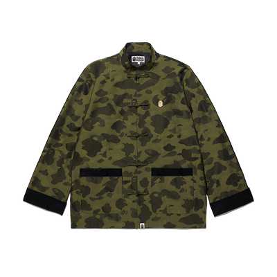 中式盘扣织锦缎外套BAPE