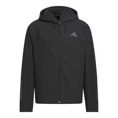 Adidas/阿迪达斯正品V SFT SHELL JK2男女宽松运动连帽外套KF5224