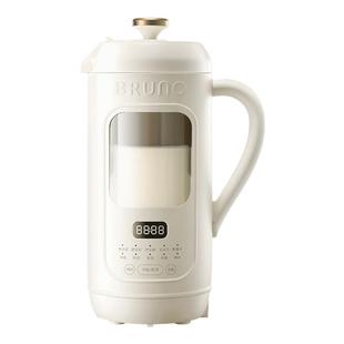 BRUNO豆浆机家用新款全自动低噪多功能小型可视破壁机免煮免滤