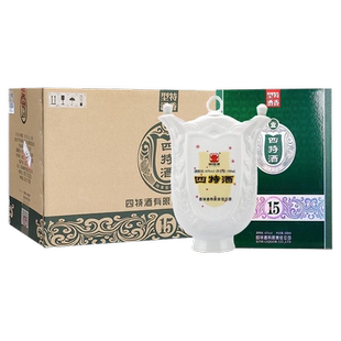 四特酒15年45度500ml 十五年礼盒装 特香型白酒 浓酱清一口三香
