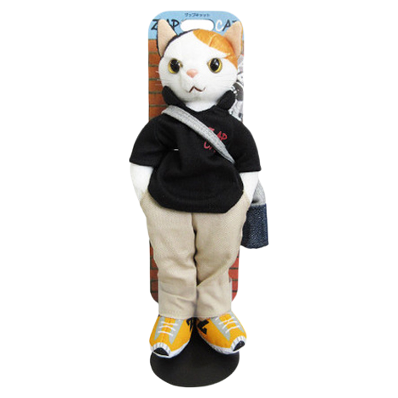 购买zapcat耍酷毛绒玩具小猫咪