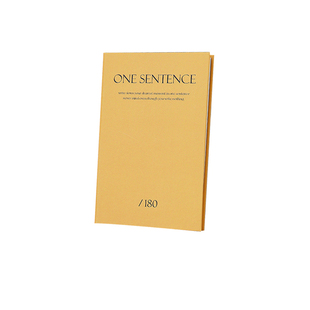 韩国indigo高档简约硬面180天日记本ins风便携日程记录记事手账本