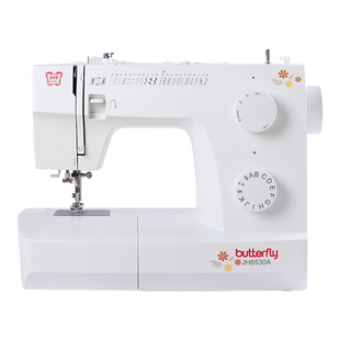 蝴蝶牌电动多功能家用缝纫机JH8530A吃厚吃薄可锁边小型台式衣车