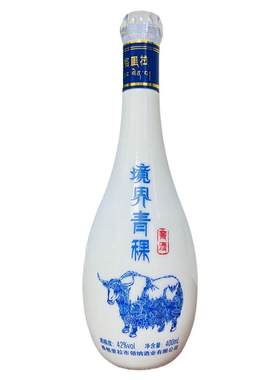 领纳400ml青稞酒42度清香型白酒