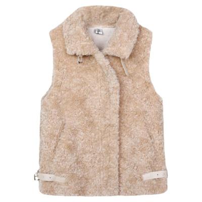 秋冬新款高档坎肩外套羊羔毛马甲