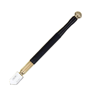 得力玻璃刀金刚石划厚玻璃开孔圆玻璃专用刀瓷砖切割刀头滚轮神器