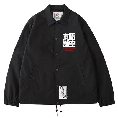 教练夹克外套风衣个性男女休闲