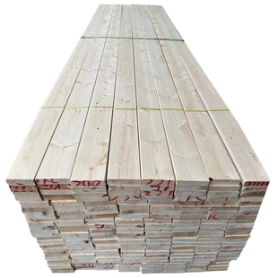 樟子松防腐木板木条实木地板户外松木板围栏庭院葡萄架龙骨木方料