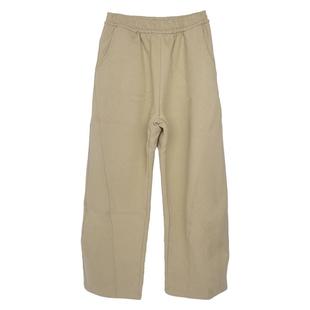 桑坡秋冬季加绒加厚弯刀裤宽松大码女裤松紧腰阔腿裤男女款休闲裤