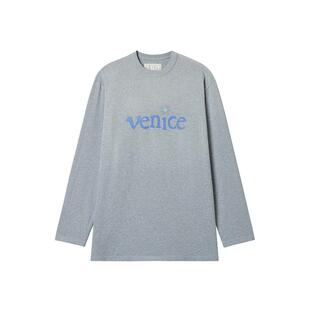 IT ERL男装宽松长袖T恤新款简约休闲中长款圆领上衣内搭11T006MP