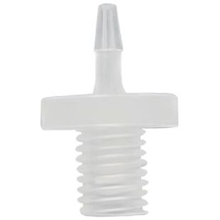 1/4-28unf NPT外螺纹直通接头倒钩宝塔型螺纹1/4-28软管外纹水嘴