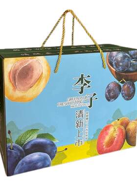李子通用手提礼盒通用水果包装盒