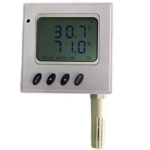 云迪尔 以太网IP网络温湿度传感器 POE供电 TCP UDP SNMP烟感漏水