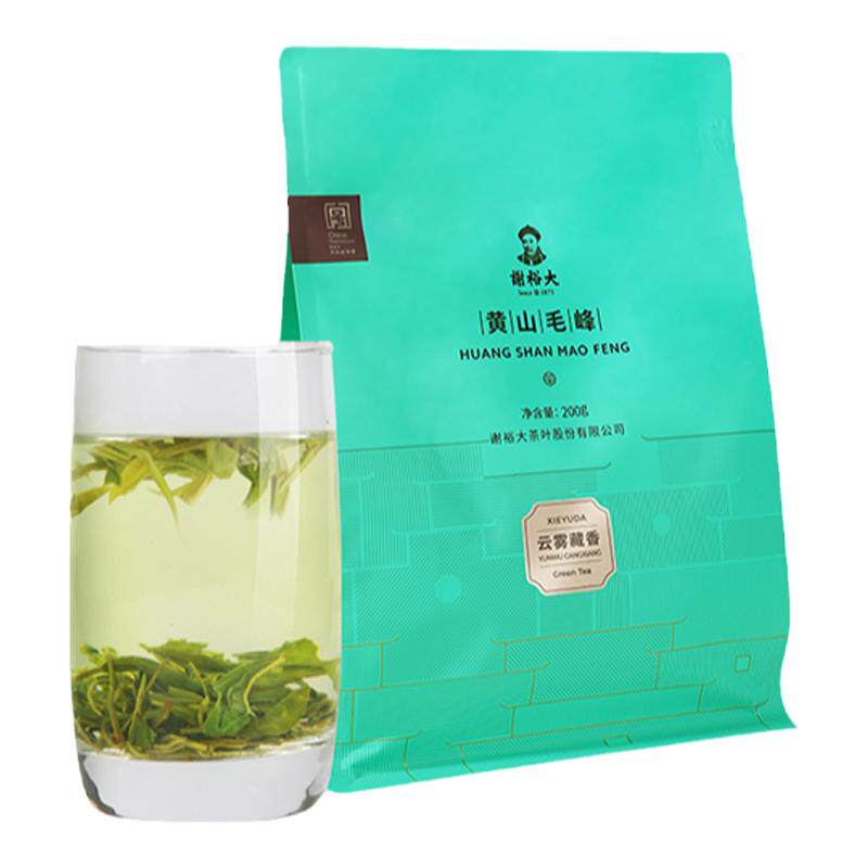 谢裕大黄山毛峰2026新茶云雾藏香袋200g高山绿茶春茶揉捻茶叶自饮