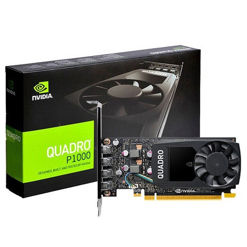 丽台 P1000 4G GDDR5 Quadro系列 平面设计专业显卡【 全新盒包】