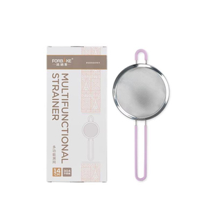 法焙客手持粉筛加厚30目面粉筛糖粉筛304不锈钢烘焙工具家用烘培