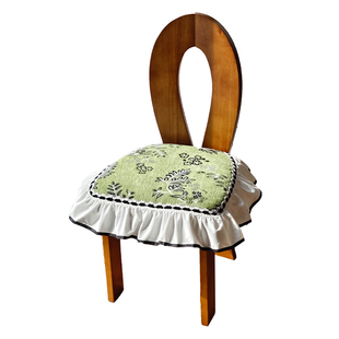 餐椅垫四季通用2026新款法式中古风防滑高级感马蹄形椅子坐垫套罩