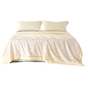 薄被暖气空调被莱赛尔天丝蚕丝被100桑蚕丝夏被 可水洗邵氏