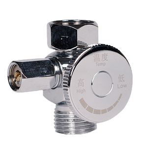 通用型即热式电热水器调温阀水流调流阀水温调节阀卫浴配件防电墙