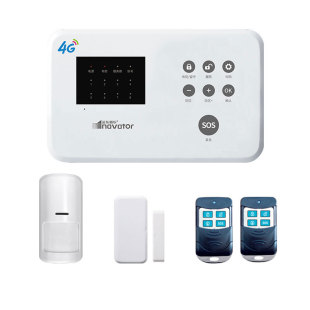 连手机报警器防盗红外线安防系统人体感应家用联网店铺远程小偷4G