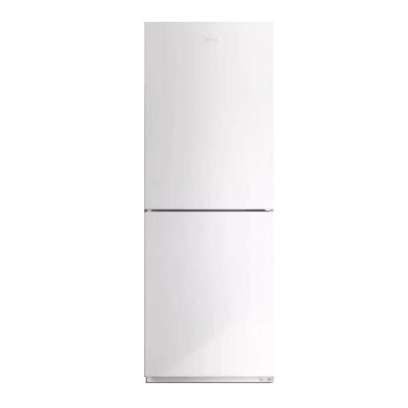 美的190双开门小冰箱两门家用小型出租房宿舍用官方节能白色冰箱